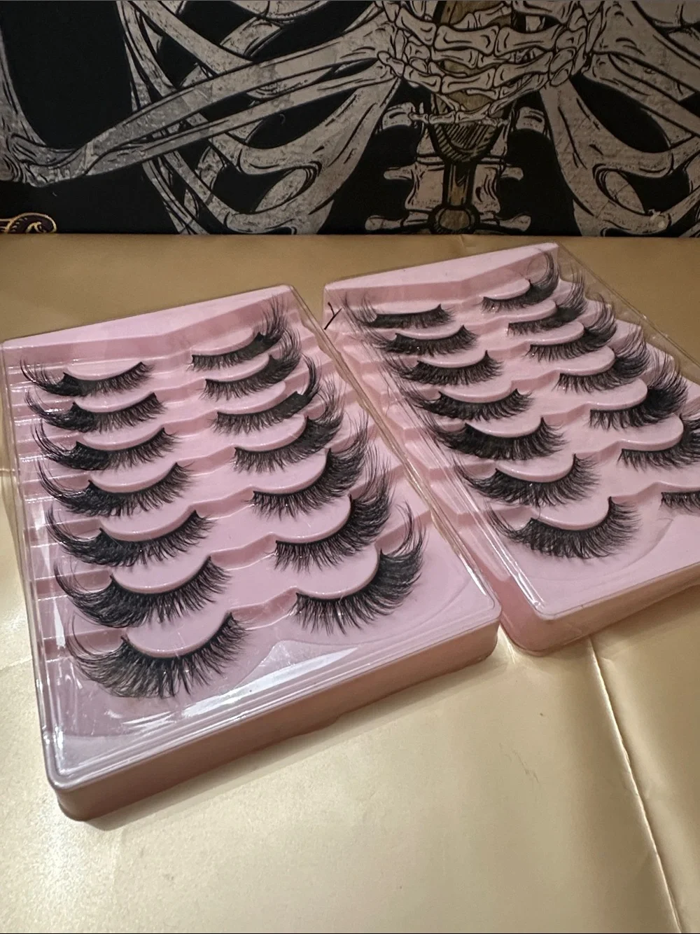 False Eyelashes Multipack - Black Dramatic Lashes 2 pack bundle deal 14 pairs!